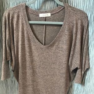 NATURAL LIFE DOLMAN TOP
